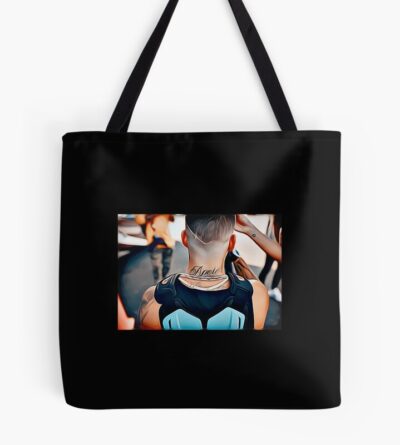 Maluma Neck Tattoo Tote Bag Official Maluma Merch