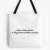 Maluma Sin Contrato Lyrics Tote Bag Official Maluma Merch