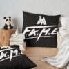 Maluma Fame White Throw Pillow Official Maluma Merch