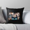 Maluma Neck Tattoo Throw Pillow Official Maluma Merch