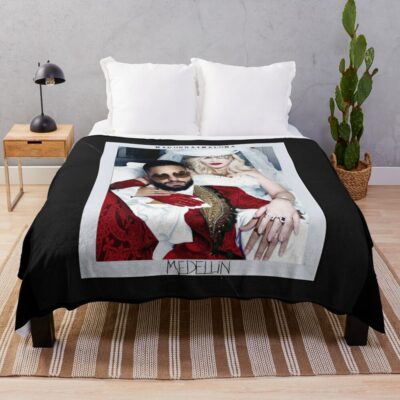 Maluma Medelln Throw Blanket Official Maluma Merch