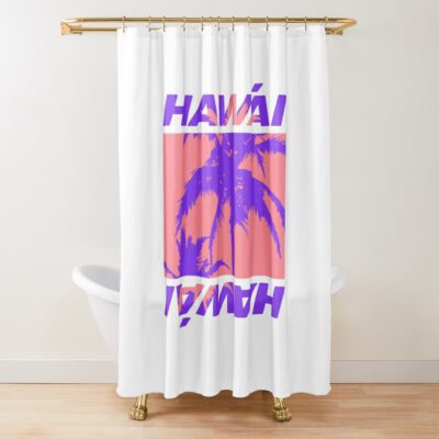 Hawai Merch Shower Curtain Official Maluma Merch