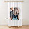 Maluma Neck Tattoo Shower Curtain Official Maluma Merch